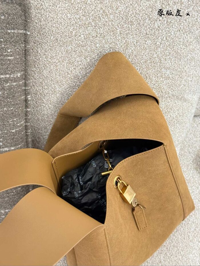 Yves Saint Laurent Hobo Shoulder Bag Full-Leather Vintage-Inspired, Lightweight, Spacious Underarm Bag - Image 6