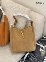 Yves Saint Laurent Le 5A7 Hobo Shoulder Bag Clean, Structured Silhouette Signature Clasp Classic Elegance Meets Contemporary Style - Image 4