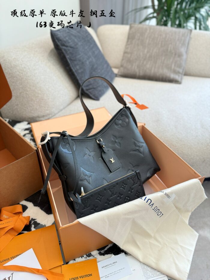 Louis Vuitton Carryall Classic Monogram Calfskin Tote Bag - Image 2