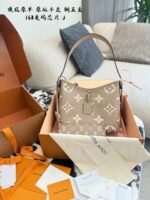 Louis Vuitton Carryall Small Classic Monogram Calfskin Shoulder Bag