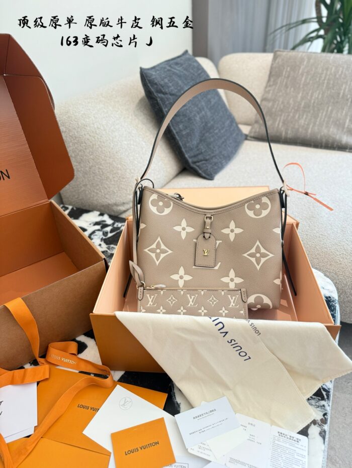 Louis Vuitton Carryall Small Classic Monogram Calfskin Shoulder Bag - Image 1