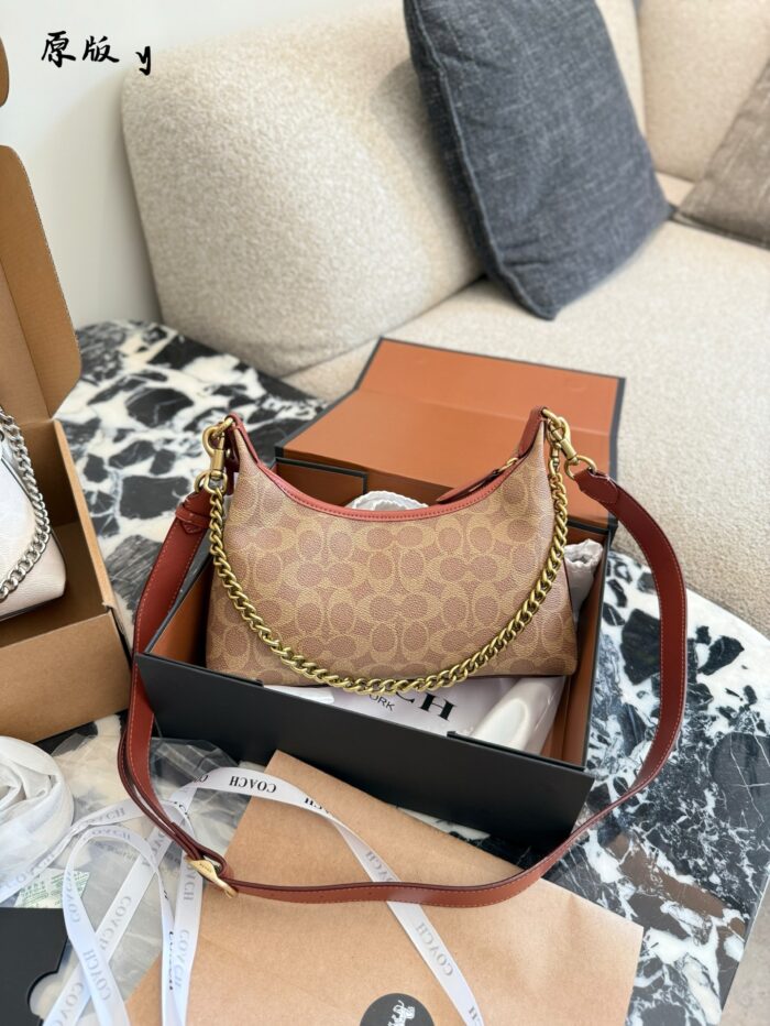 Coach Juliet Series Classic Monogram Shoulder Crossbody Bag - Image 2