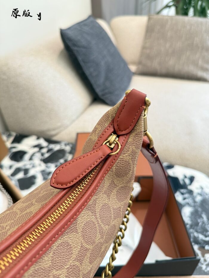 Coach Juliet Series Classic Monogram Shoulder Crossbody Bag - Image 5