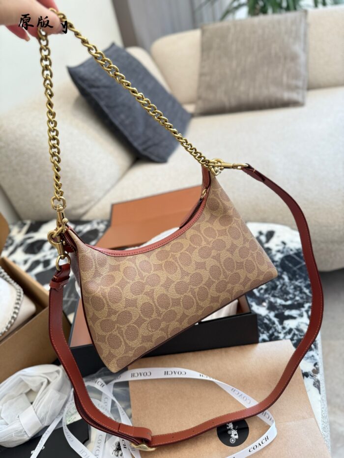 Coach Juliet Series Classic Monogram Shoulder Crossbody Bag - Image 7