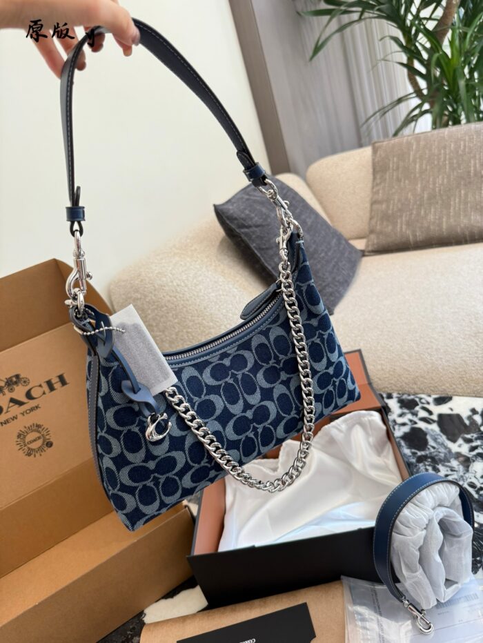 Coach Juliet Classic Monogram Shoulder Crossbody Bag - Image 1
