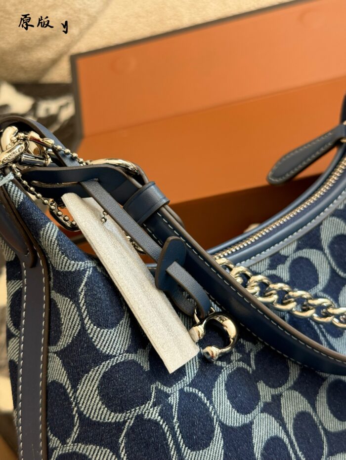 Coach Juliet Classic Monogram Shoulder Crossbody Bag - Image 8