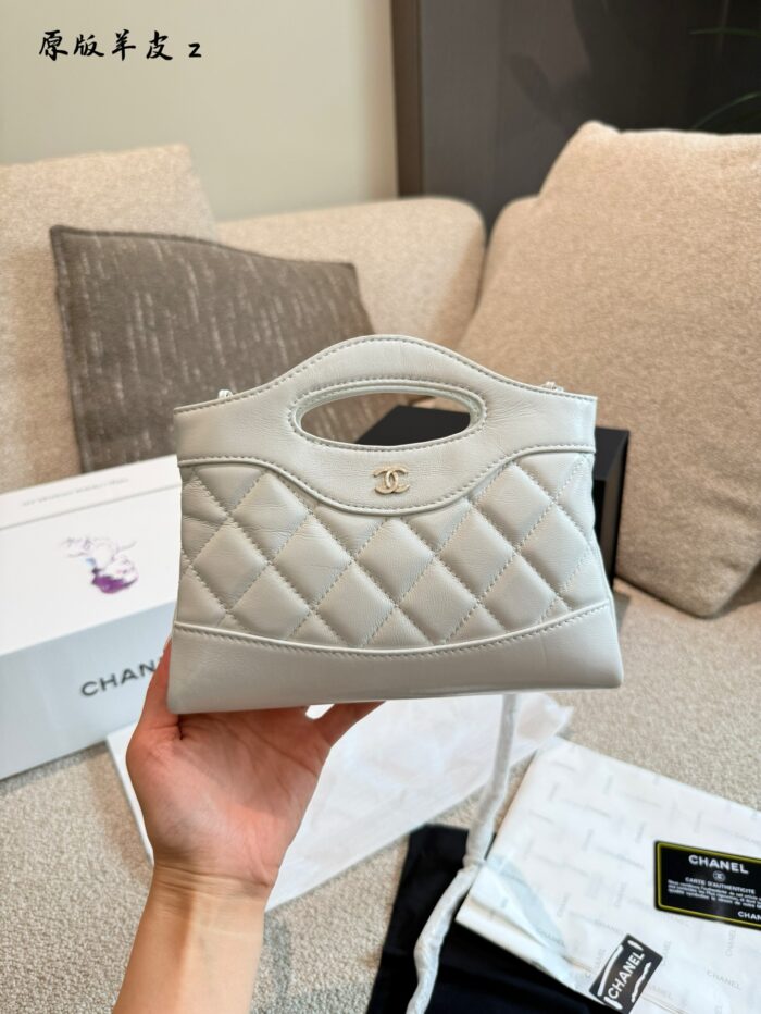 Chanel 31 Bag Nano Oiled Lambskin Mini Bag - Image 6