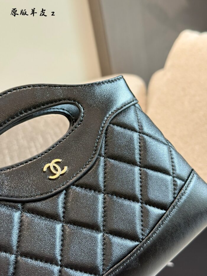 Chanel 31 Bag Nano 24S Waxed Lambskin Diamond Quilted Handbag/Crossbody - Image 2