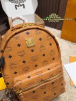 Mcm Backpack New Style Top-Grain Leather Upgraded Edition Classic, Stylish, Versatile Exquisite For Everyday Outings - Image 5