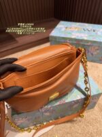 Loewe Goya Cloud Pillow Bag Goose Down-Filled Detachable Gold Chain Soft And Plush - Image 9