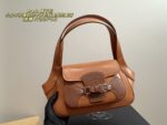 Prada Patchwork Leather Strap Vintage Underarm Bag Niche And Unlikely To Clash With Others - Image 2