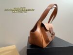 Prada Patchwork Leather Strap Vintage Underarm Bag Niche And Unlikely To Clash With Others - Image 8