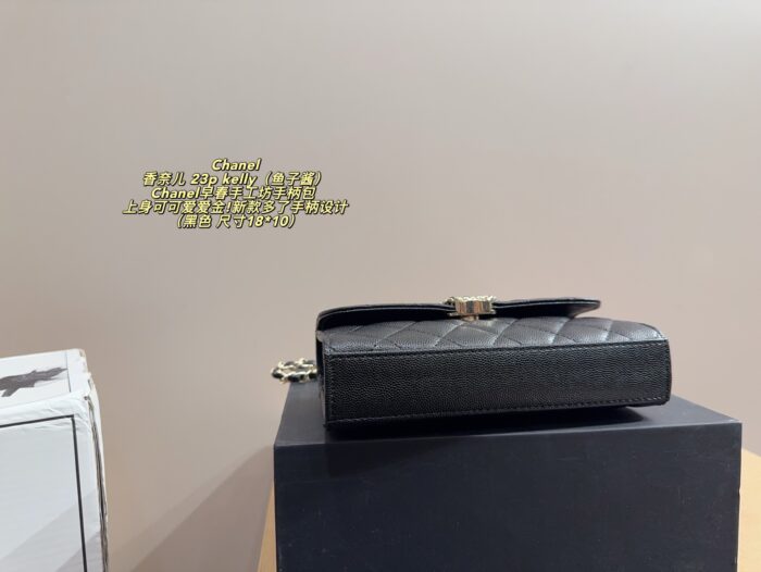 Chanel 23P Kelly Pre-Spring Métiers D'Art Caviar Handle Bag: Exquisite, Adorable And Ample Capacity. - Image 5