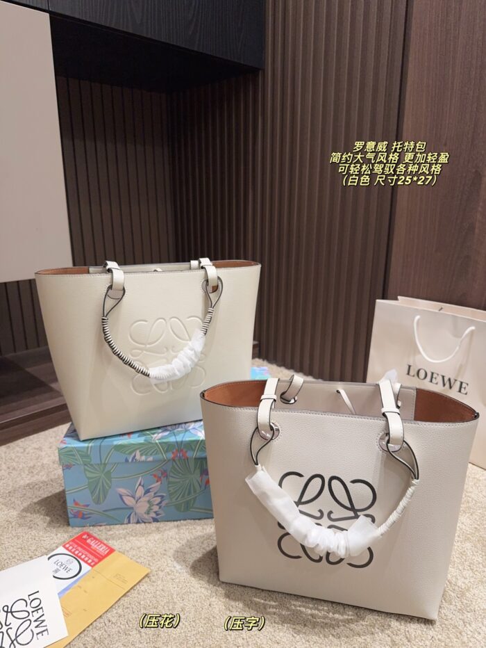 Loewe Tote Bag Minimalist And Sophisticated Lightweight Versatile Styling - Image 16