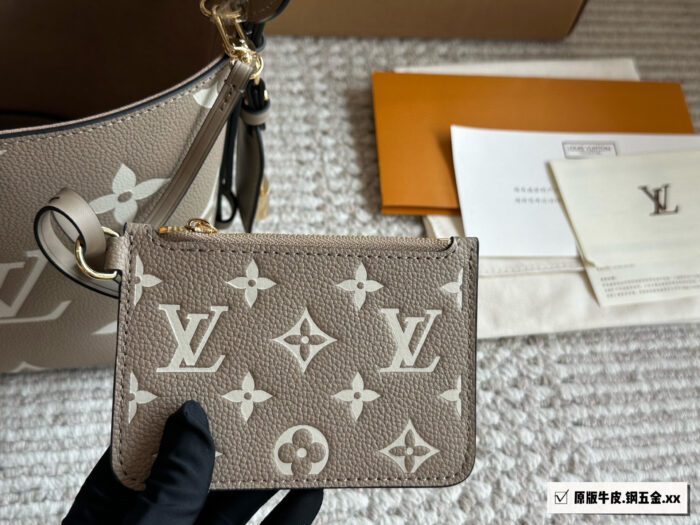Louis Vuitton All In Bb Bucket Bag Monogram Canvas Embossed Foldable Ample Space - Image 2