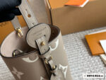 Louis Vuitton All In Bb Bucket Bag Monogram Canvas Embossed Foldable Ample Space - Image 6