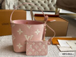 Louis Vuitton All In Bb Bucket Bag Monogram Canvas Embossed Foldable Ample Space - Image 11