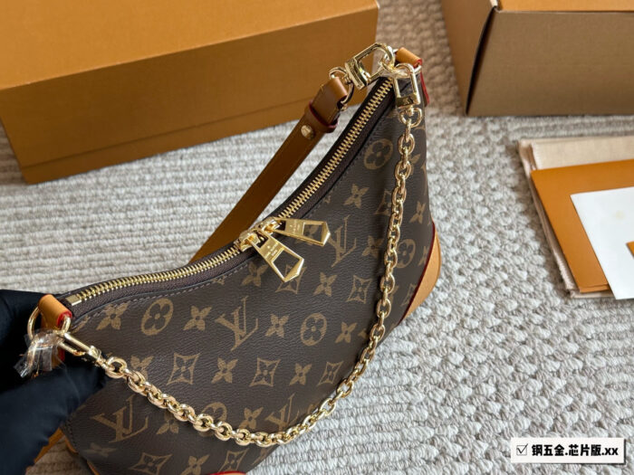 Louis Vuitton Monogram Horn Bag Chip Edition Vintage Crossbody Shoulder Bag - Image 2