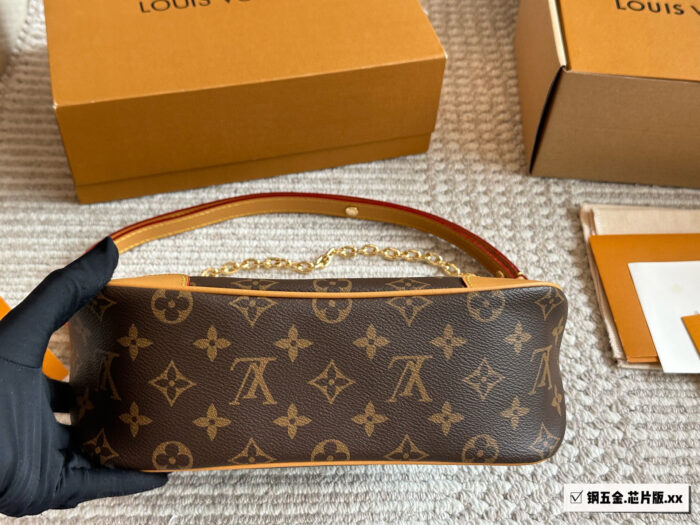 Louis Vuitton Monogram Horn Bag Chip Edition Vintage Crossbody Shoulder Bag - Image 5