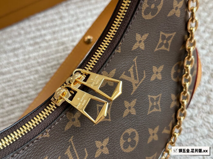 Louis Vuitton Monogram Horn Bag Chip Edition Vintage Crossbody Shoulder Bag - Image 6