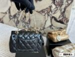Chanel 25A Maison D'Art Ultra-Mini Pearl Heart Cf Pendant Bag - Image 6