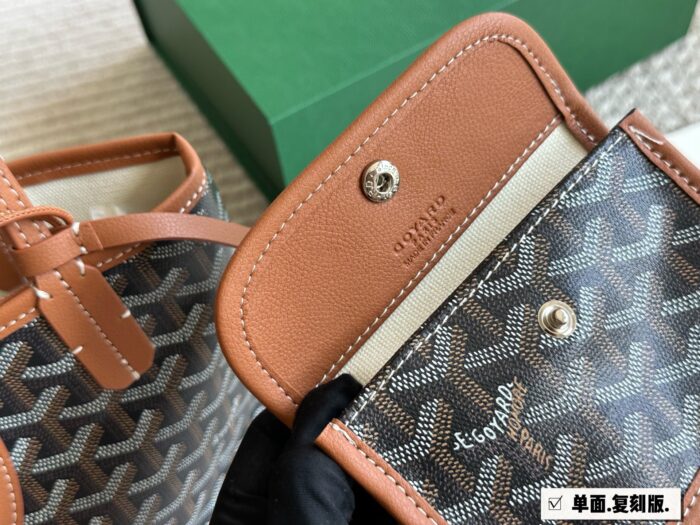 Goyard Mini Shopping Bag - Replica Edition With Box - 1:1 Customisation - Superb Quality - New Year'S Lucky Bag - Image 3