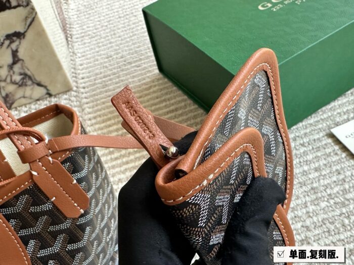 Goyard Mini Shopping Bag - Replica Edition With Box - 1:1 Customisation - Superb Quality - New Year'S Lucky Bag - Image 6
