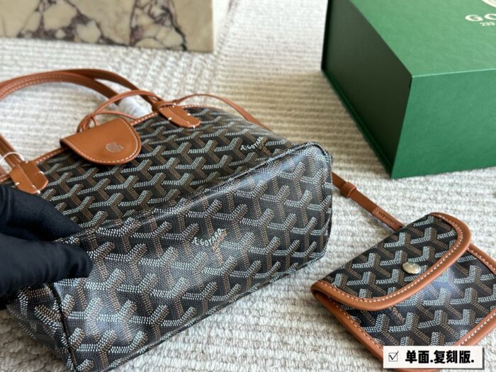Goyard Mini Shopping Bag - Replica Edition With Box - 1:1 Customisation - Superb Quality - New Year'S Lucky Bag - Image 7
