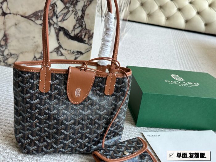 Goyard Mini Shopping Bag - Replica Edition With Box - 1:1 Customisation - Superb Quality - New Year'S Lucky Bag - Image 9