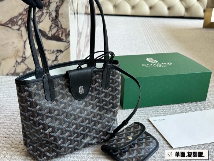 Goyard Mini Shopping Bag - Replica Edition With Box - 1:1 Customisation - Superb Quality - New Year'S Lucky Bag - Image 10