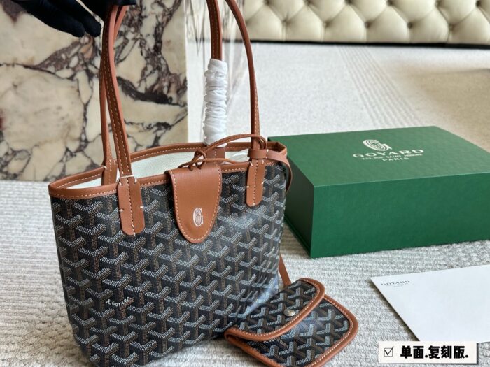 Goyard Mini Shopping Bag - Replica Edition With Box - 1:1 Customisation - Superb Quality - New Year'S Lucky Bag - Image 11