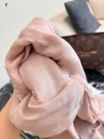 Louis Vuitton Classic Monogram Silk-Wool Shawl - Image 3