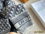 Dior New Cashmere Scarf 100% Cashmere Warm Classic Pattern - Image 6