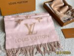 Louis Vuitton Authentic Cashmere (Chip Design) Scarf Classic Floral Logo Pattern Comfortable, Warm And Versatile - Image 16