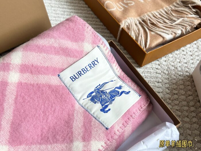 Burberry Cashmere Scarf Delicate Colour Palette Soft And Comfortable Comes With A Box - Image 2