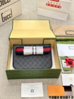 Gucci Latest Collection Tiger Head Waist Bag/Chest Bag Replica Edition Cowhide With Compact Mirror Exquisite Hardware Retro Charm - Image 5