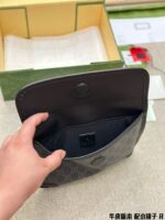 Gucci Latest Collection Tiger Head Waist Bag/Chest Bag Replica Edition Cowhide With Compact Mirror Exquisite Hardware Retro Charm - Image 8