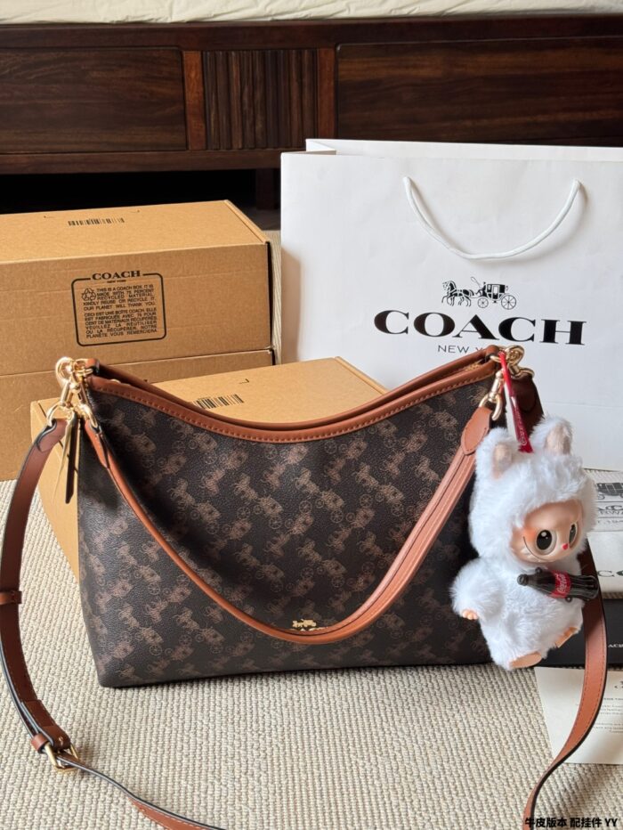 Coach Laurel Wander Bag (With Charm) Classic Moon Bag With Generous Capacity - Image 1