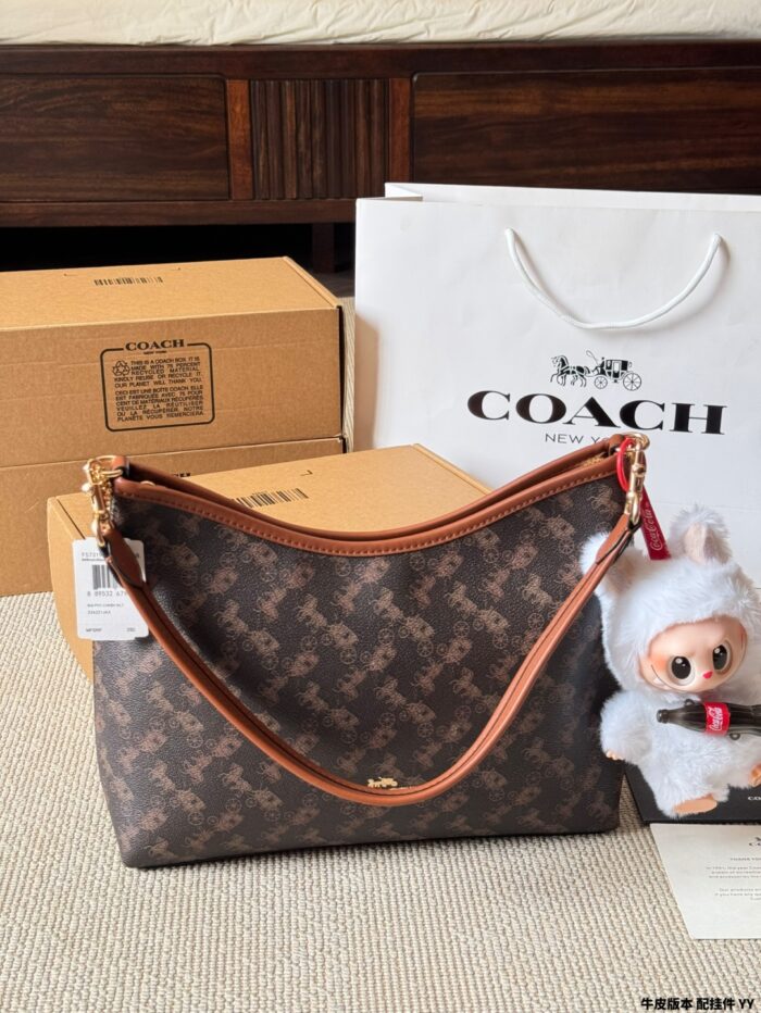 Coach Laurel Wander Bag (With Charm) Classic Moon Bag With Generous Capacity - Image 4
