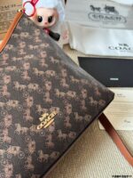 Coach Laurel Wander Bag (With Charm) Classic Moon Bag With Generous Capacity - Image 7