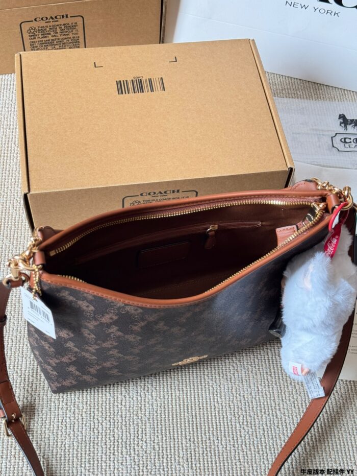 Coach Laurel Wander Bag (With Charm) Classic Moon Bag With Generous Capacity - Image 9