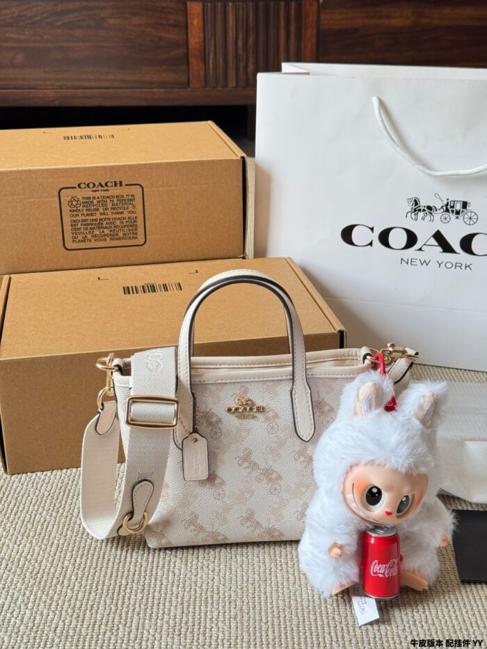 Coach City Series Mini Tote Bag With Attachment - Image 1