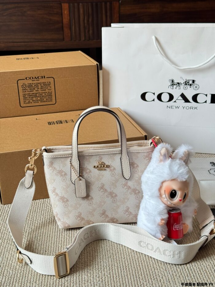 Coach City Series Mini Tote Bag With Attachment - Image 2