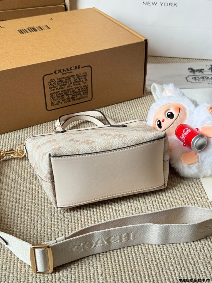 Coach City Series Mini Tote Bag With Attachment - Image 7