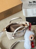 Coach City Series Mini Tote Bag With Attachment - Image 9