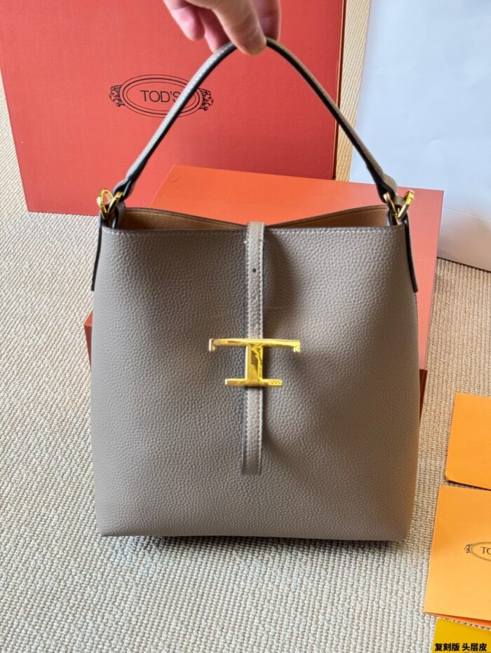 Tod'S Replica Edition Cowhide Shoulder Tote Minimalist, Practical, Lightweight And Hard-Wearing - Image 3