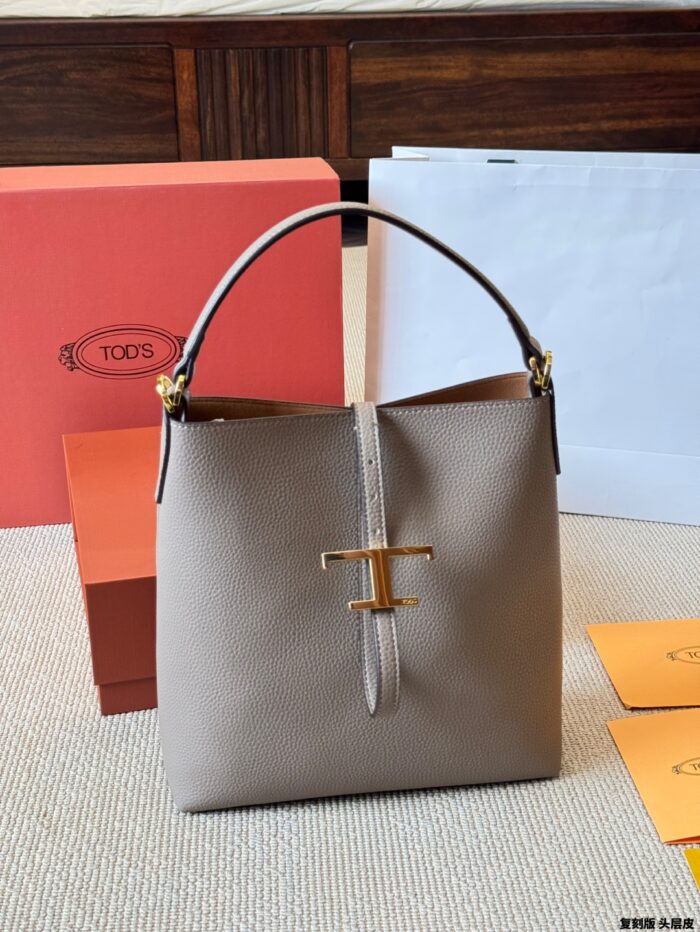Tod'S Replica Edition Cowhide Shoulder Tote Minimalist, Practical, Lightweight And Hard-Wearing - Image 5