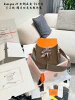 Hermès Evelyne 29 Large Capacity Casual Versatile Full Steel Hardware Tc Calfskin Bag - Image 9