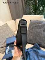 Dior Men'S New Full-Leather Messenger Crossbody Bag Original Hardware Complete Packaging - Image 5