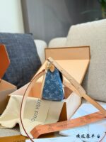 Louis Vuitton June New Arrival Denim Monogram French Bag - Image 2